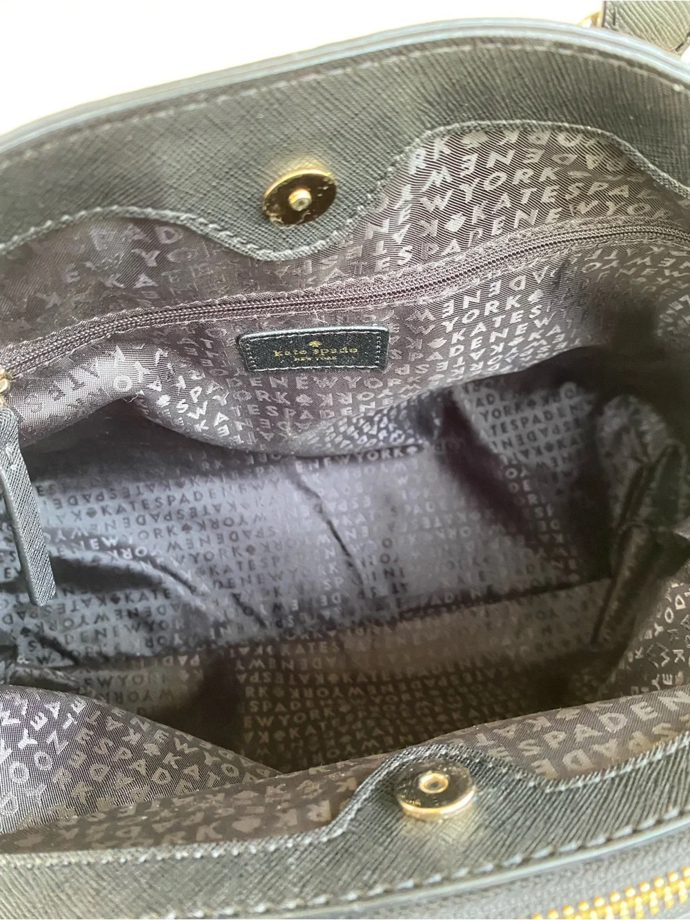 Kate Spade Charlotte Street Saffiano Leather Satchel w/ Gold HW (13”X10”) $R398